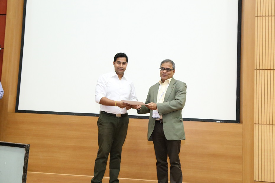 Award receieved by Bhaskarjyoti Sarma